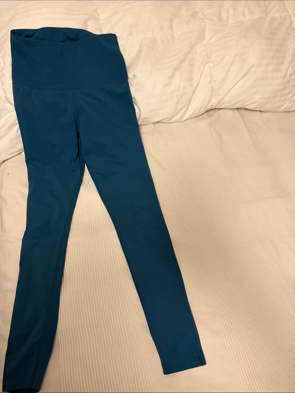 High-Waist Teal Women's Leggings
